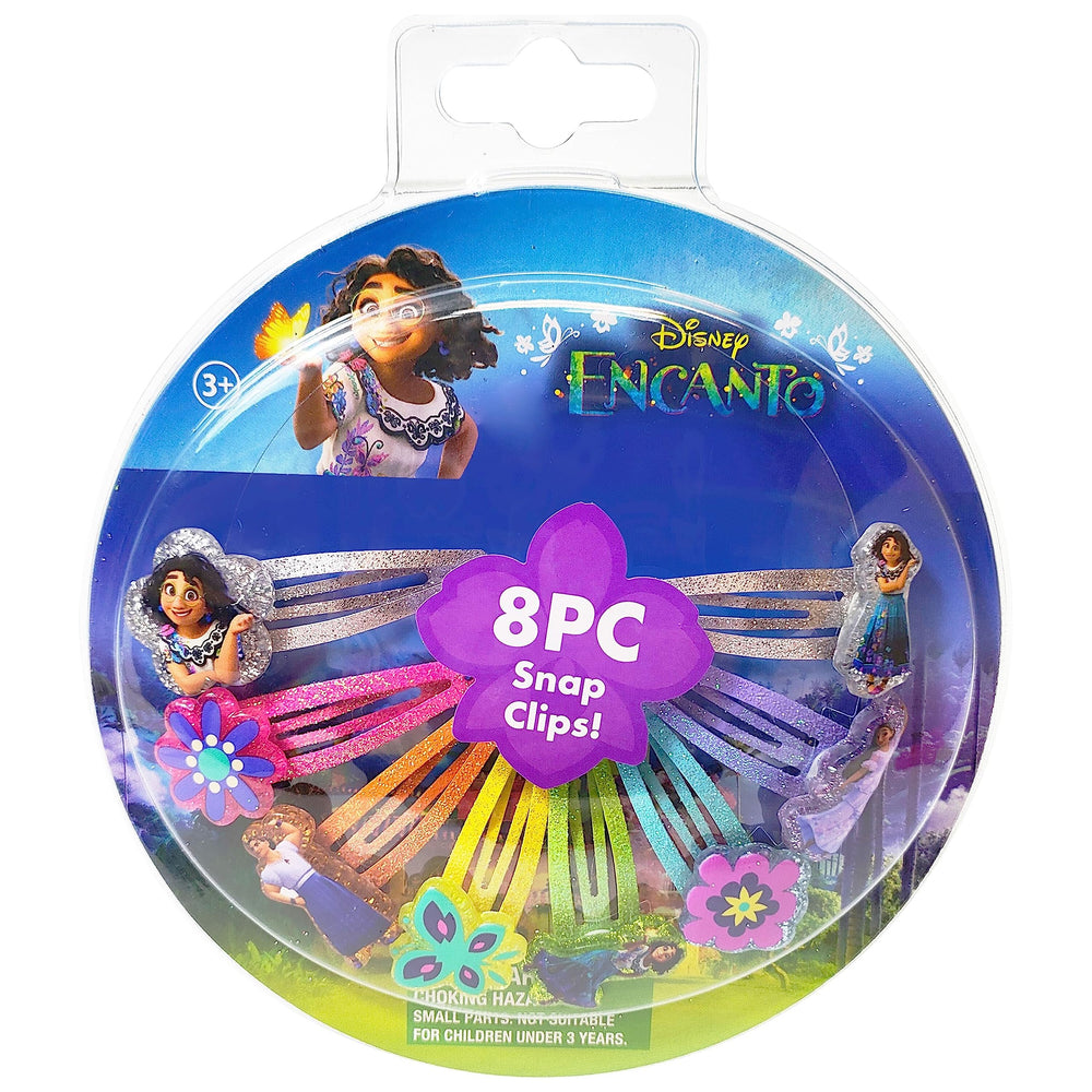 LUV HER front packaging showing 8 colorful Encanto clips and benefits