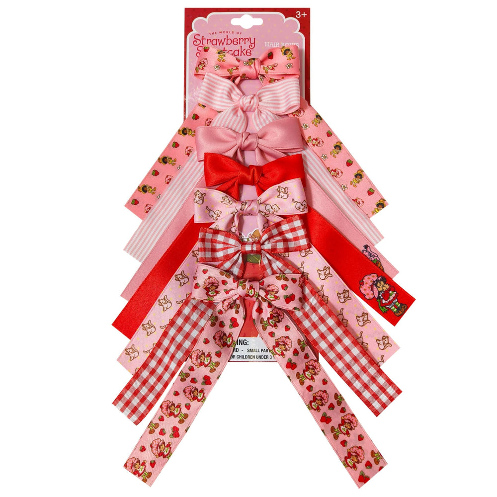 LUV HER front packaging showing seven Strawberry Shortcake bows – convenient gift display and storage