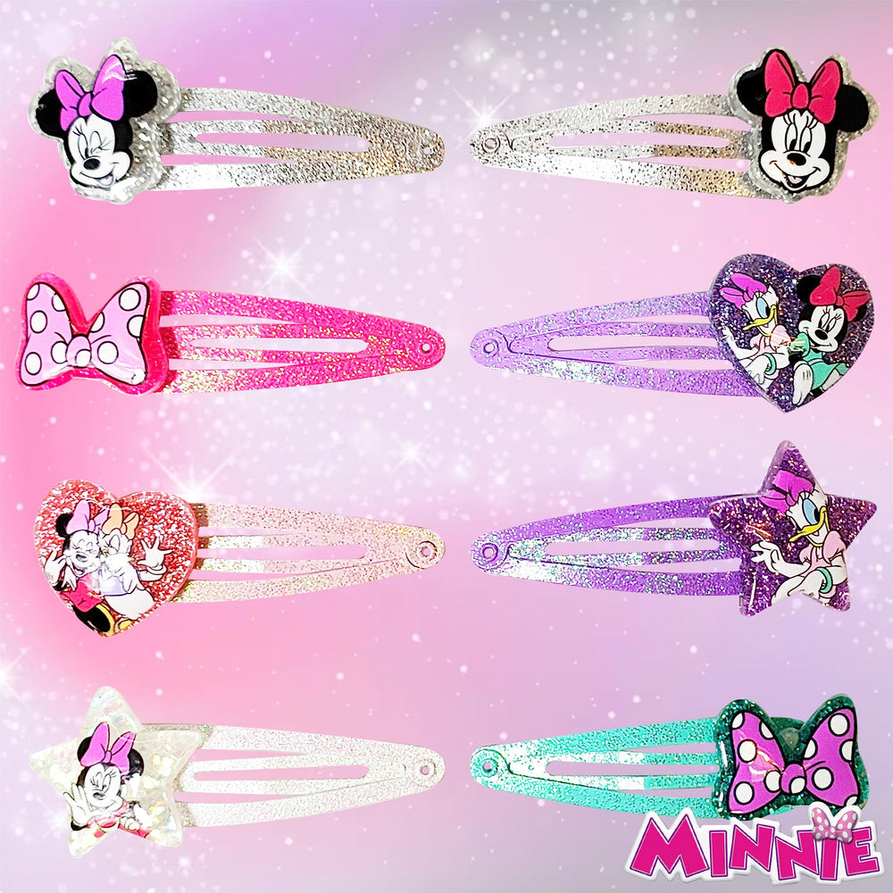 LUV HER close-up of a Minnie snap clip highlighting smooth edges and grip benefit