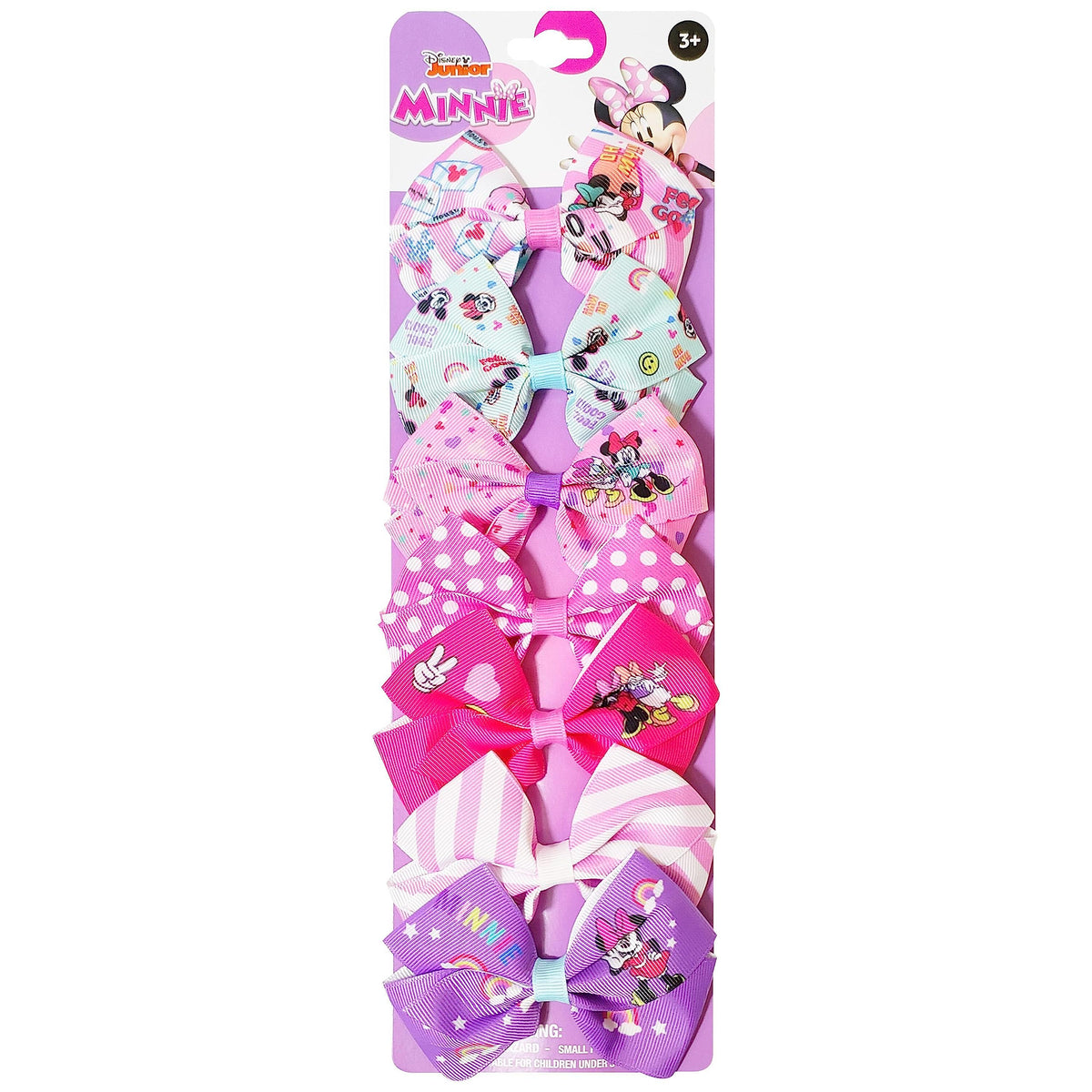 LUV HER front packaging showing seven Minnie bows and gift-ready display