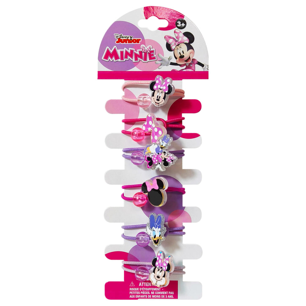 LUV HER front packaging showing Minnie Mouse and colorful elastics, bright appeal