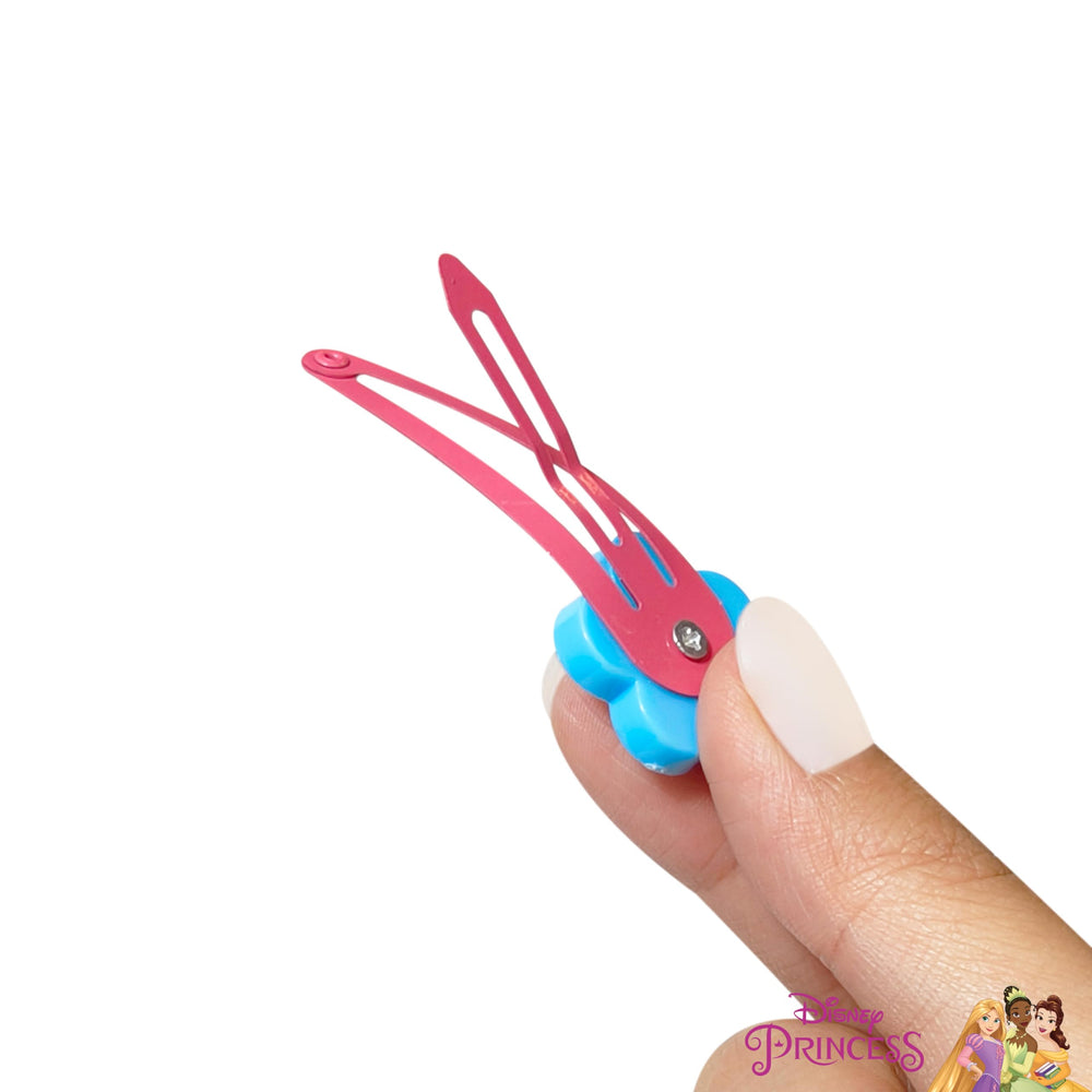 LUV HER assortment of snap clips displayed to show secure hold and quick styling