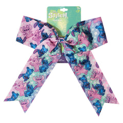 LUV HER bow front view showing Stitch print and playful shape, adds character