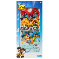 LUV HER front packaging showing seven Toy Story hair clips, bright and organized