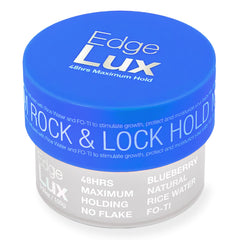 Lux Collection front packaging showing blueberry jar and clear label benefit
