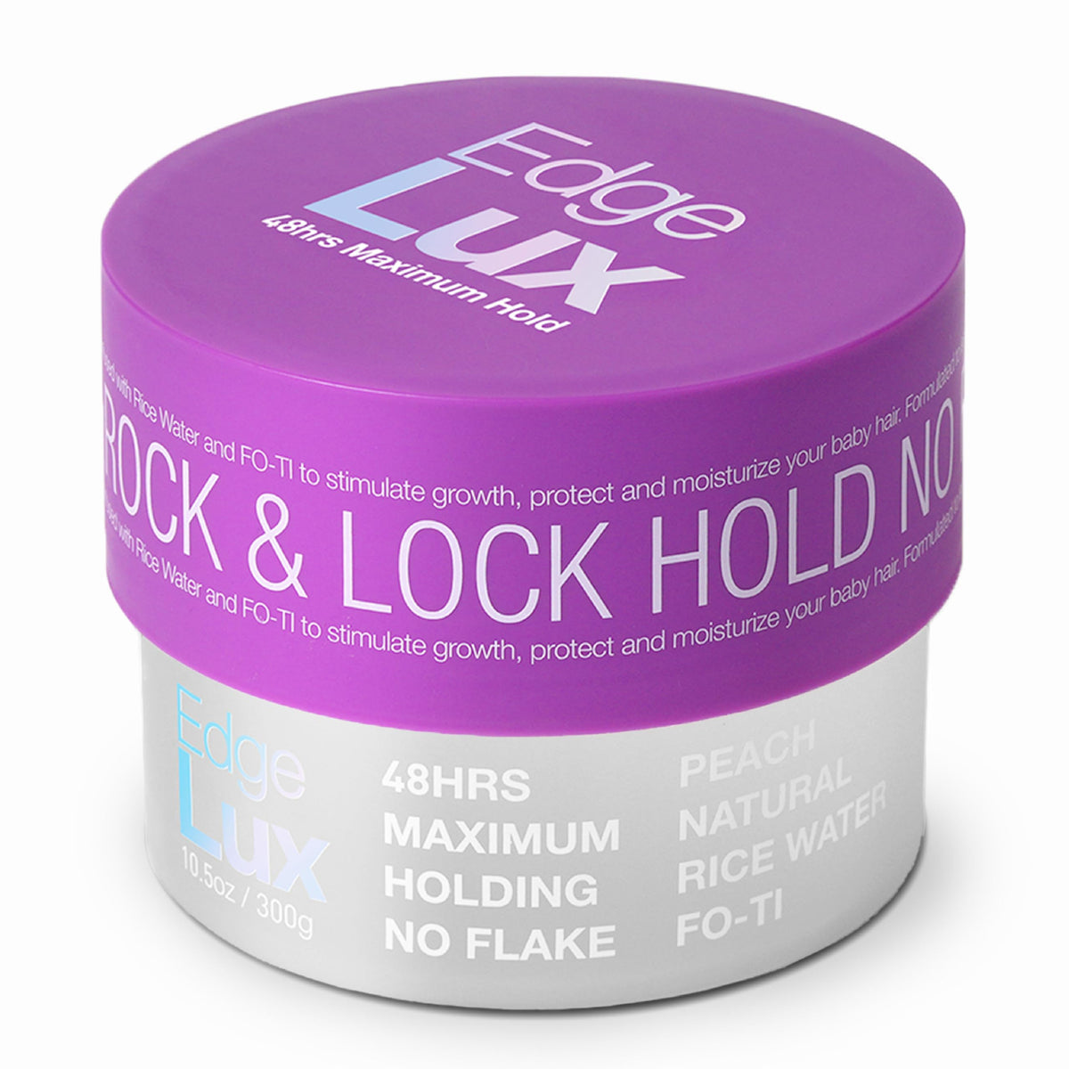 Lux Collection front tube showing packaging and size benefit