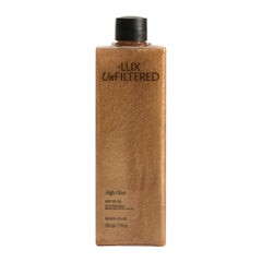 Lux Unfiltered front bottle showing SPF 30 and bronzing benefits