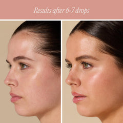 Lux Unfiltered on makeup-ready skin giving hydrated sun-kissed finish