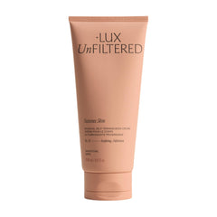 Lux Unfiltered front bottle showing N°32 branding and sandstone tint benefit