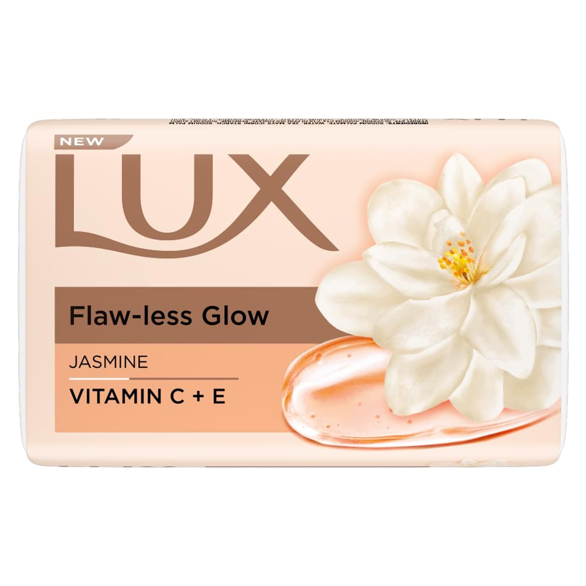 LUX front packaging showing three 150g bars and benefits