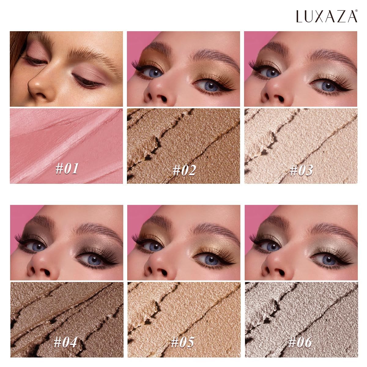 LUXAZA PRO close-up of creamy stick texture highlighting smooth glide benefit