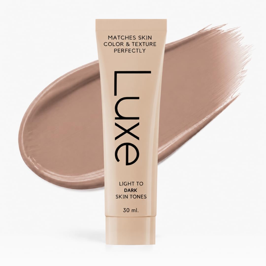 LUXE front packaging showing sleek bottle and label for clear identification and trust