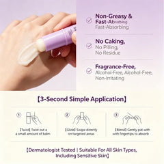 Luxe Korean Balm travel lifestyle in pouch for on-the-go touch-ups