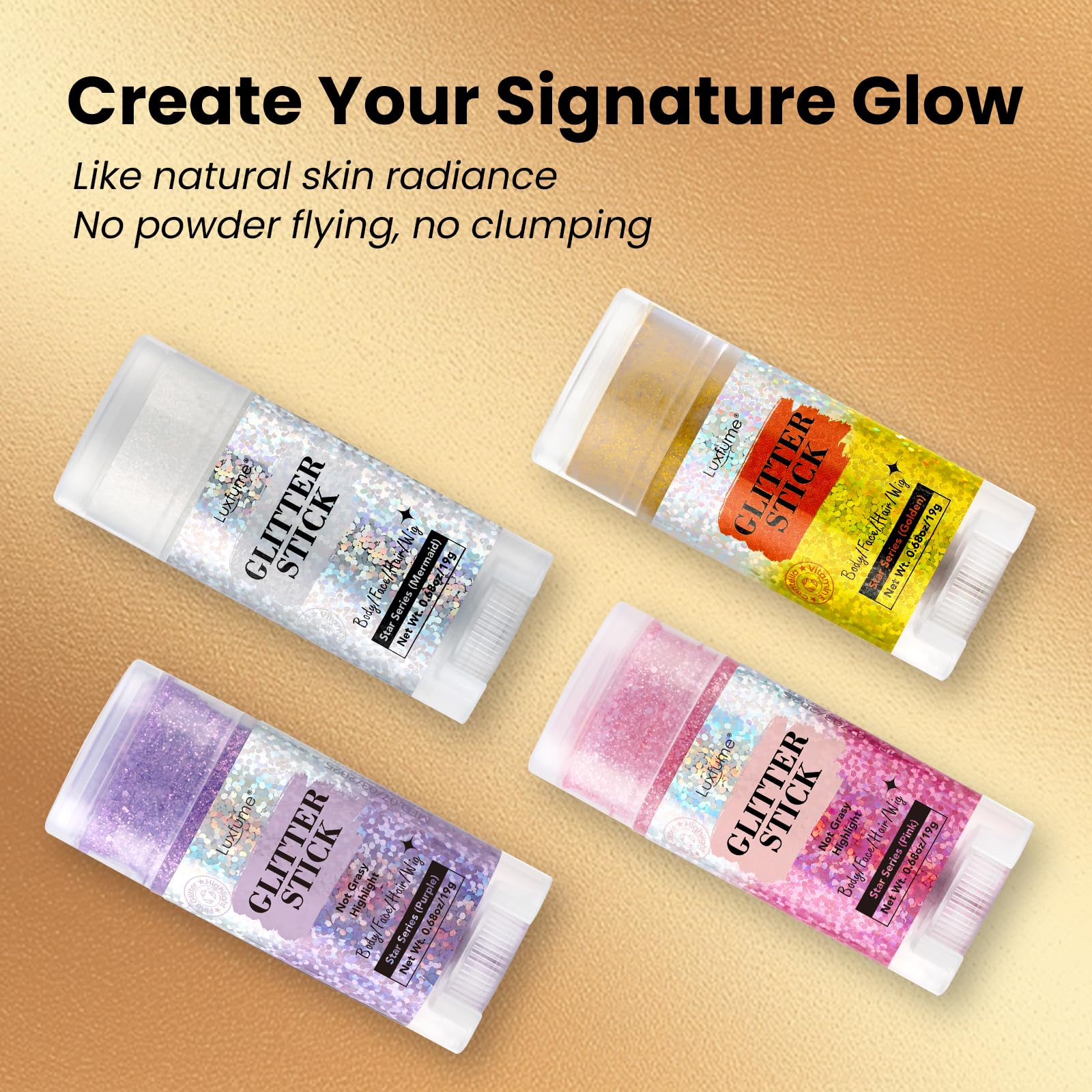 Luxfume compact stick next to everyday items for scale and convenient travel benefit