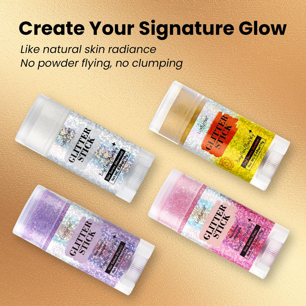 Luxfume compact stick next to everyday items for scale and convenient travel benefit