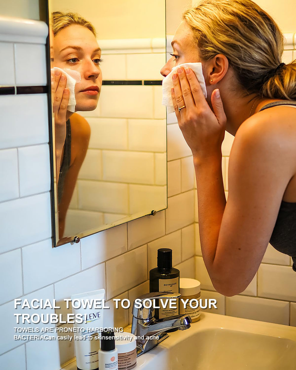 LUXU smooth side detail for gentle wiping and lint-free results