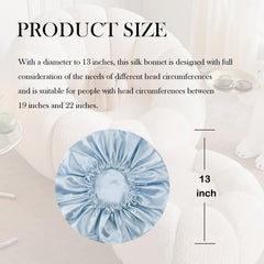Luyfrsuu bonnet double-layer edge detail showing reinforced seam for durability