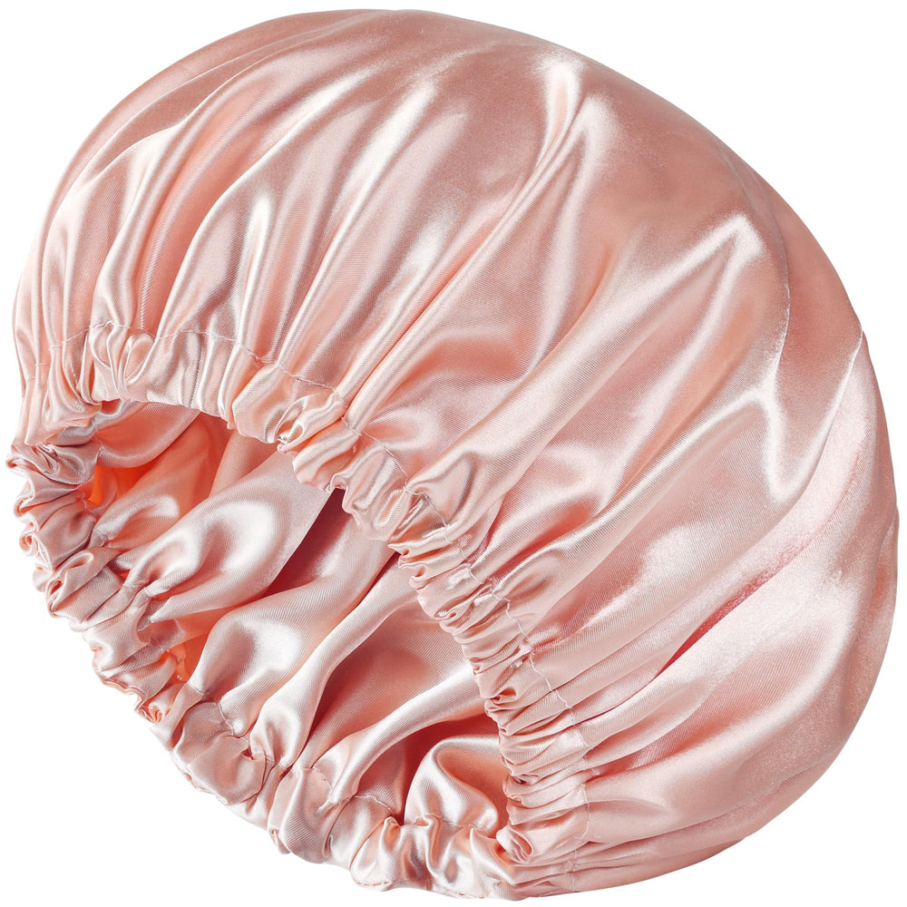 Luyfrsuu front view bonnet showing full coverage and smooth finish for better hair protection