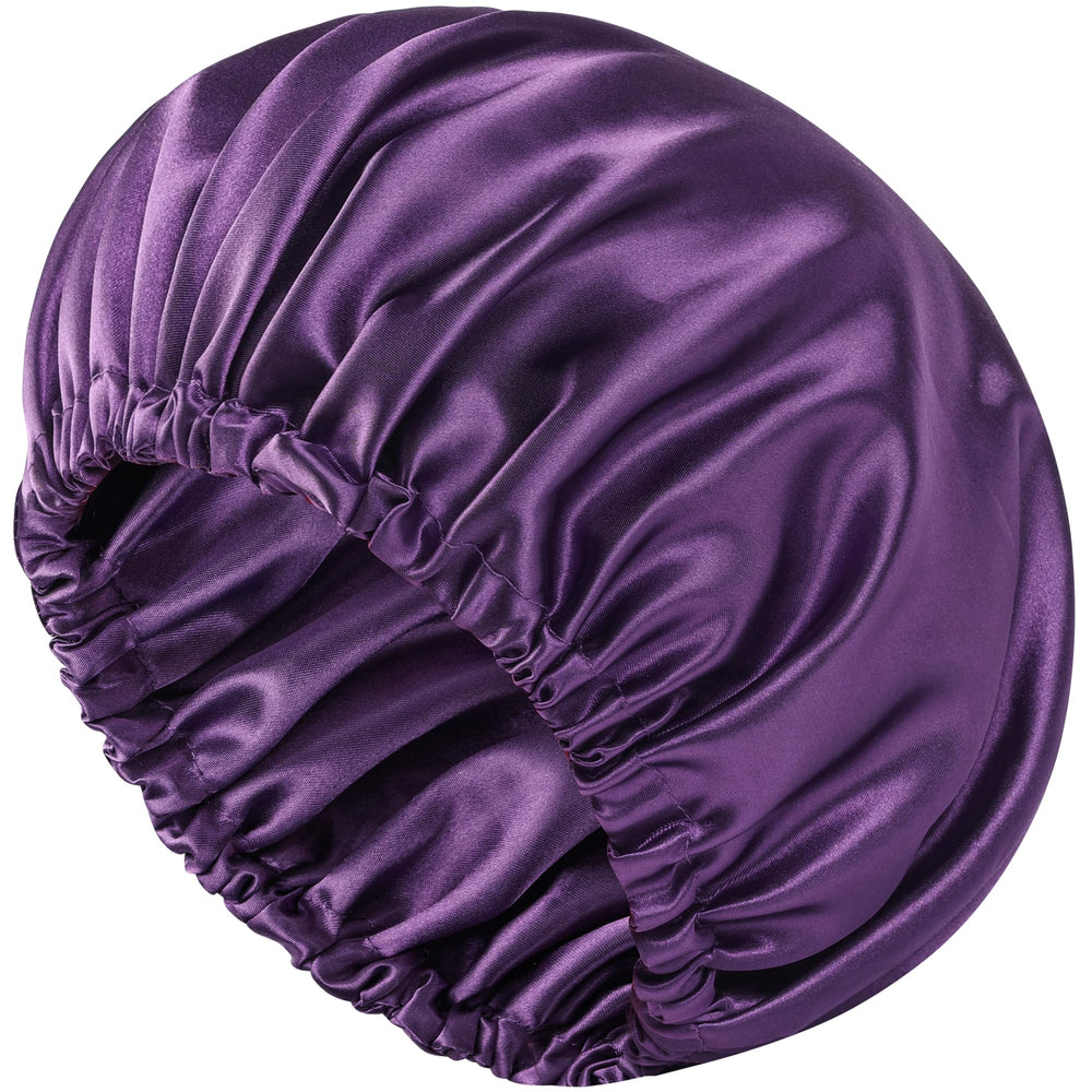 Luyfrsuu bonnet front view showing full coverage and secure fit benefits