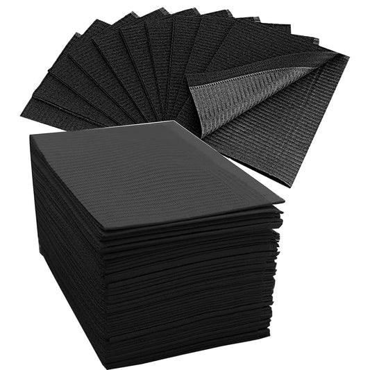 LXIANGN front packaging showing 125 black disposable mats and convenience