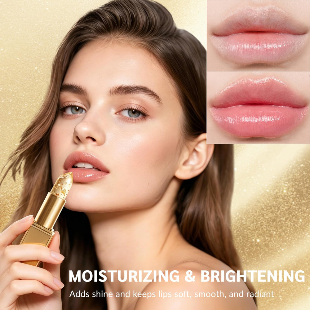 lxmtou application on lips demonstrating personalized tint and glossy finish