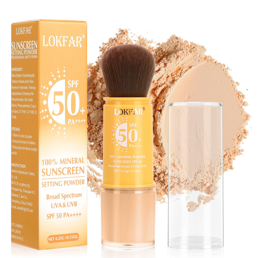 LYBHDAFA front packaging showing brush-on SPF 50 and shade label for easy recognition