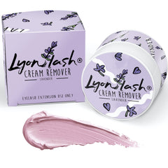 Lyon Lash front packaging displaying lavender label and professional look, aids brand recognition