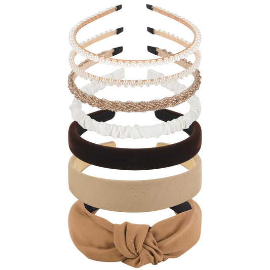 LYroo front display of seven headbands showing variety and easy selection