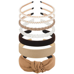 LYroo front display of seven headbands showing variety and easy selection