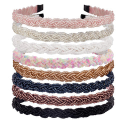 LYroo front packaging showing eight colorful headbands and storage benefit
