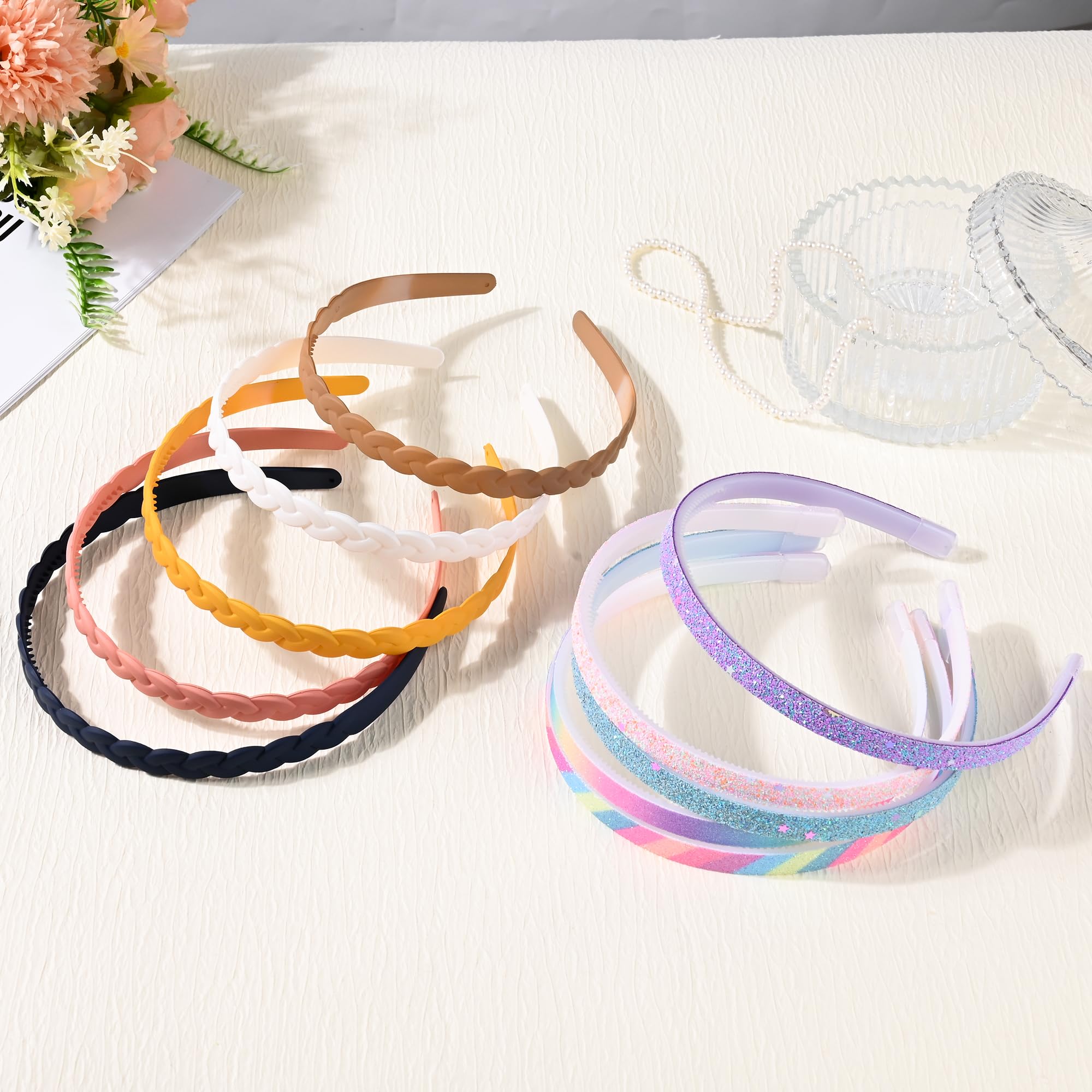 LYroo headband worn by girl active play demonstrating non-slip hold