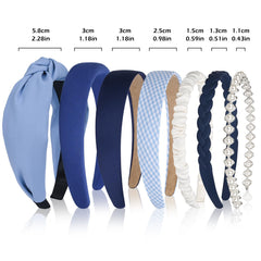 LYroo headbands worn in hair on model demonstrating secure fit and flattering style