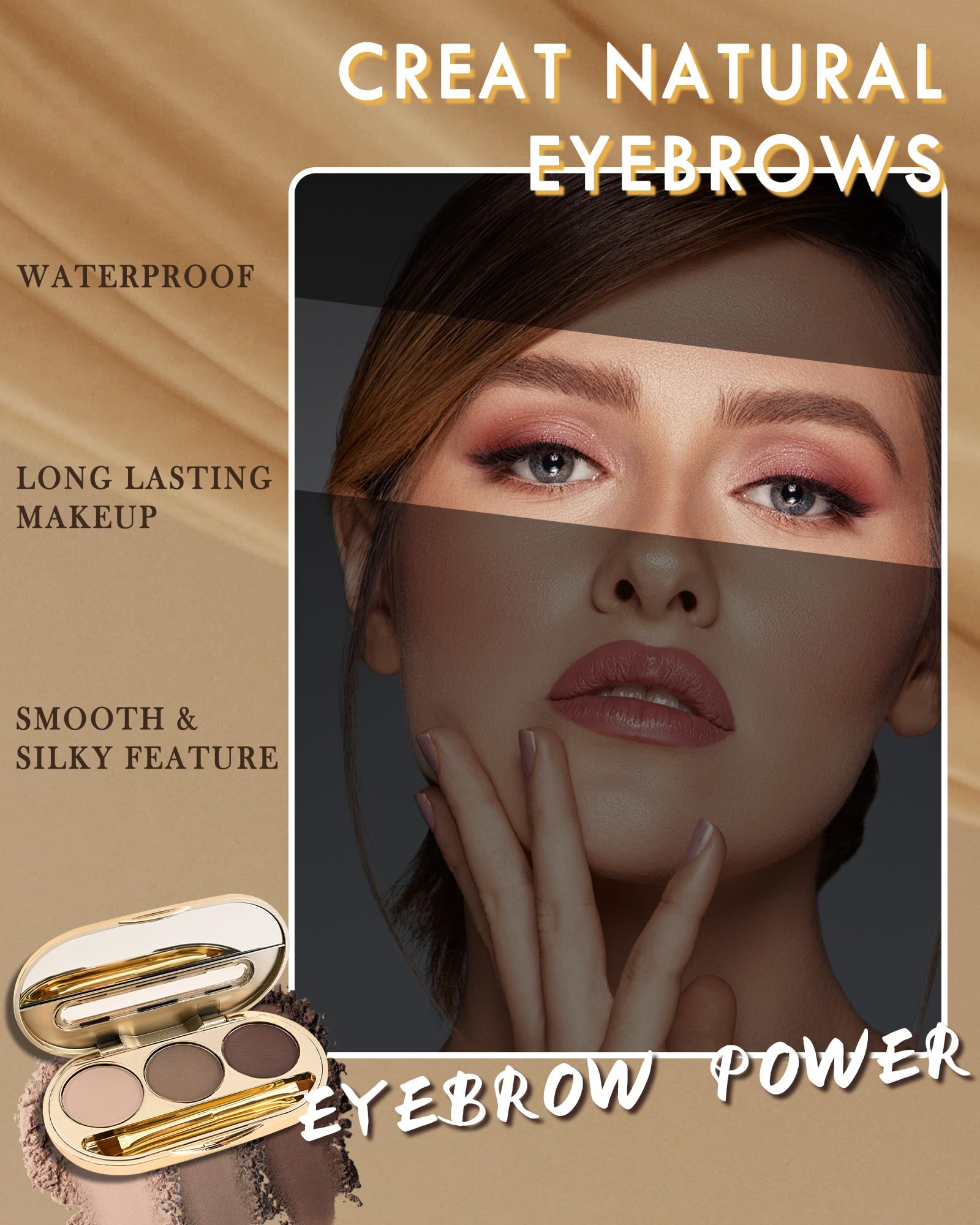 LYSdefeu angled brush and dual shaper tools for precise application and grooming