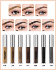 LYSdefeu before and after brow comparison showing visible volume benefit