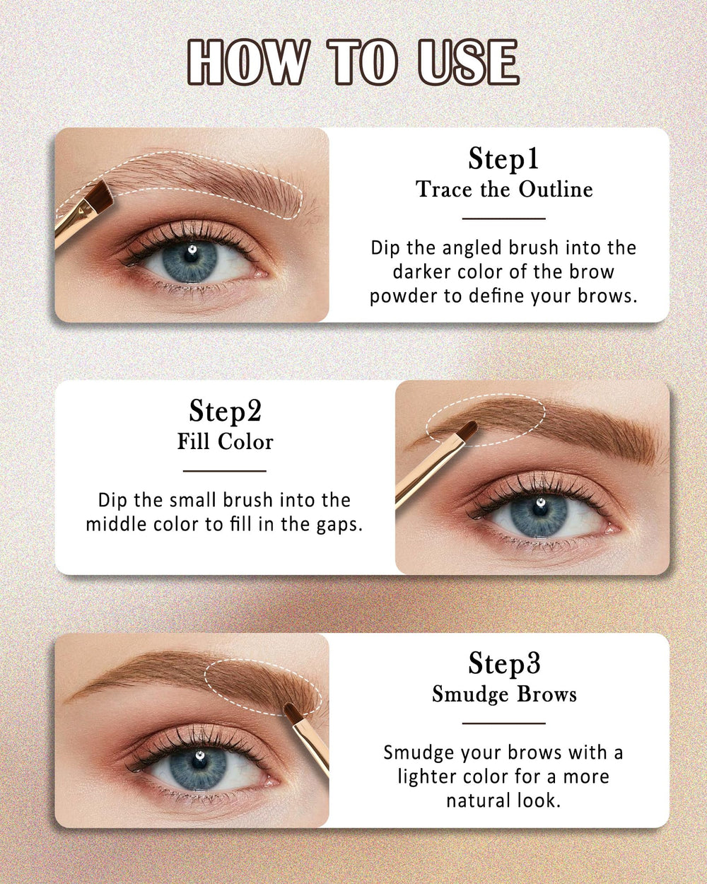 LYSdefeu before-and-after eyebrow comparison showing natural definition benefit