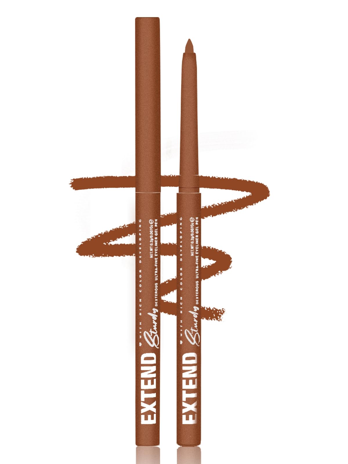 LYSdefeu bronze eyeliner front packaging showing metallic finish and compact design benefit