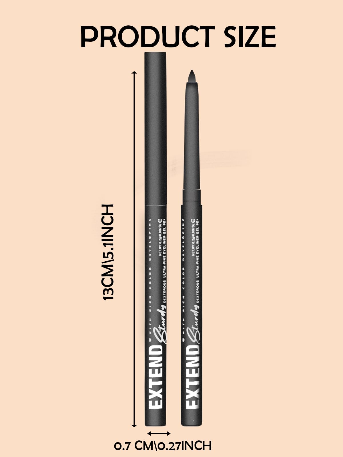 LYSdefeu bronze eyeliner gift box lifestyle shot illustrating presentable packaging for gifting