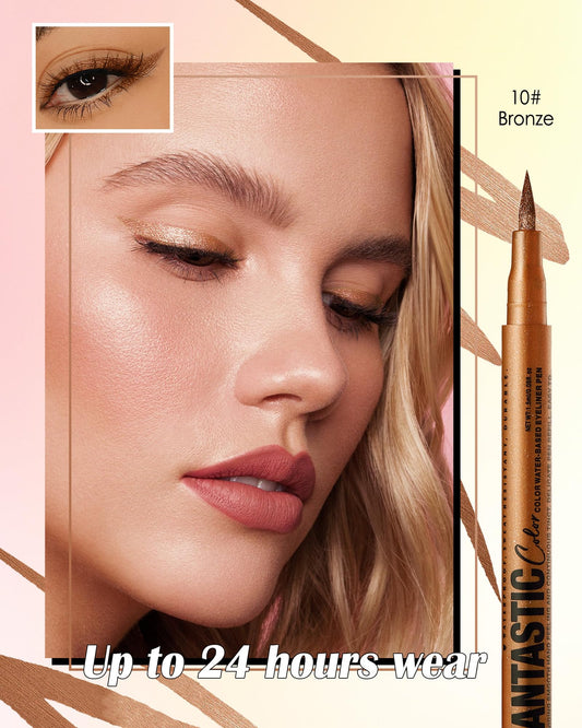 LYSdefeu bronze matte tip closeup demonstrating precise thin-line control and accuracy
