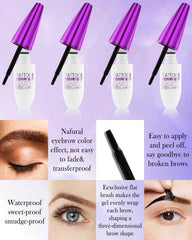 LYSdefeu brush and tube laid out to show applicator precision and simple at-home use