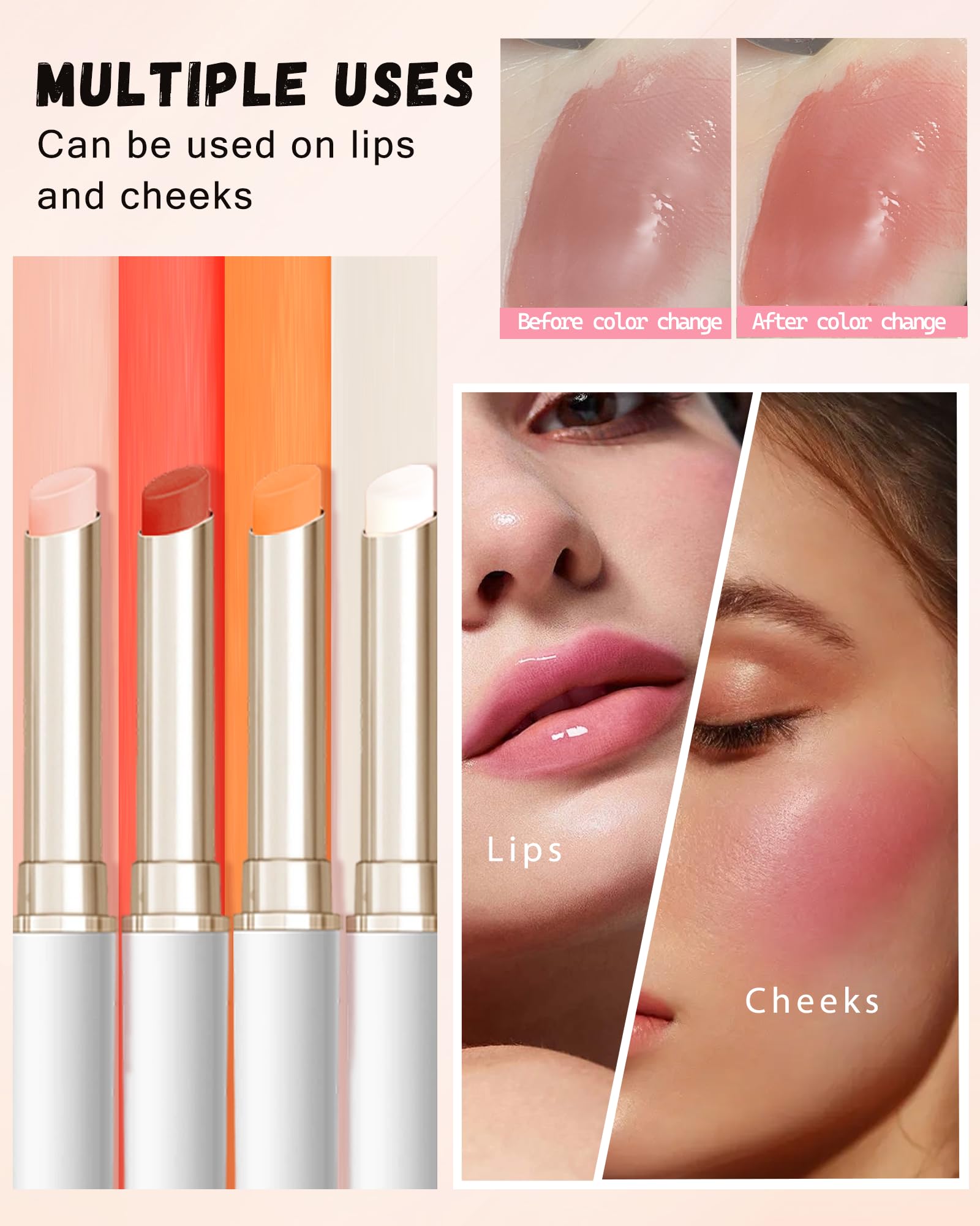 LYSdefeu blended on cheek demonstrating natural flush and easy blending