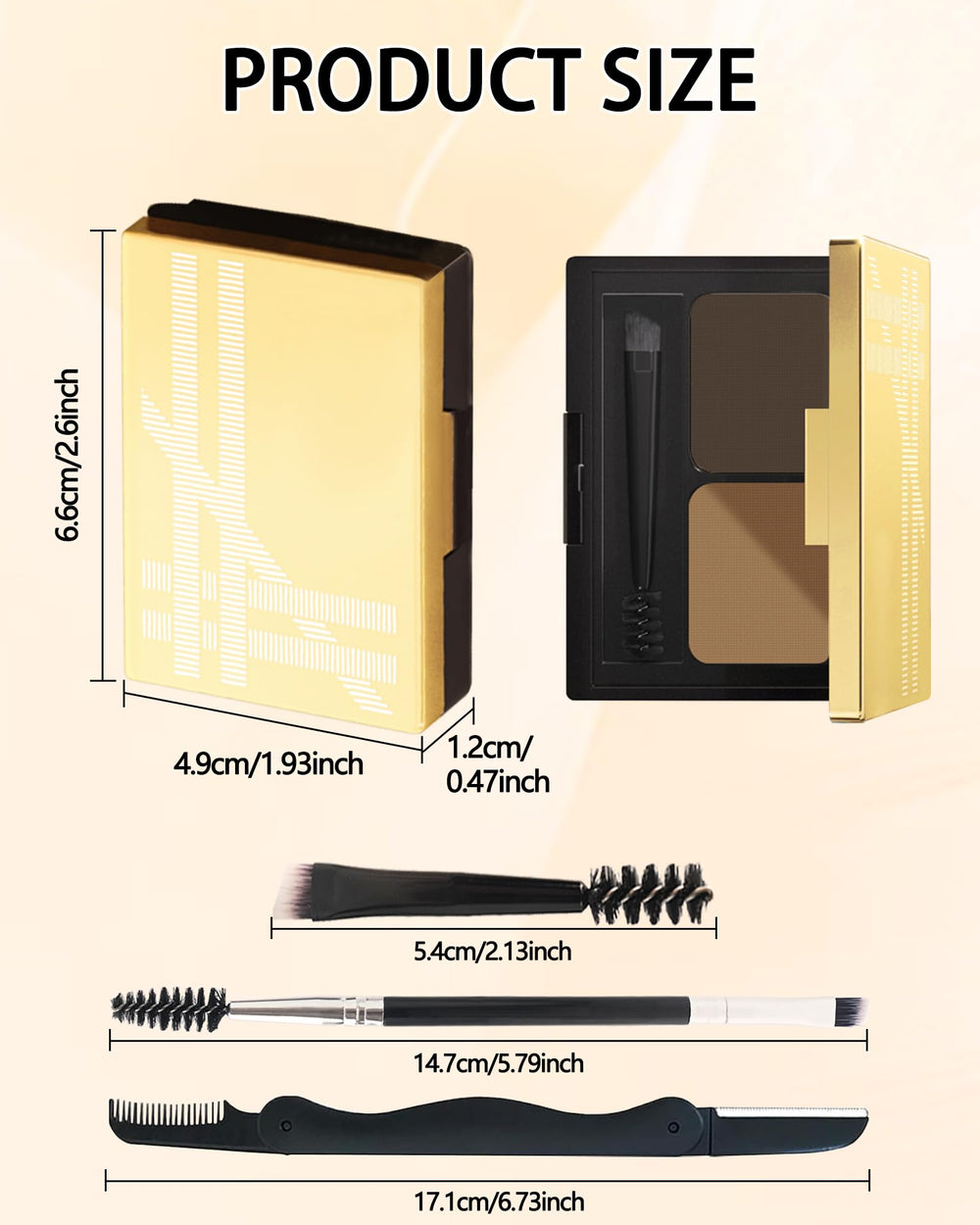 LYSdefeu compact size next to coin illustrating travel-ready convenience and portability