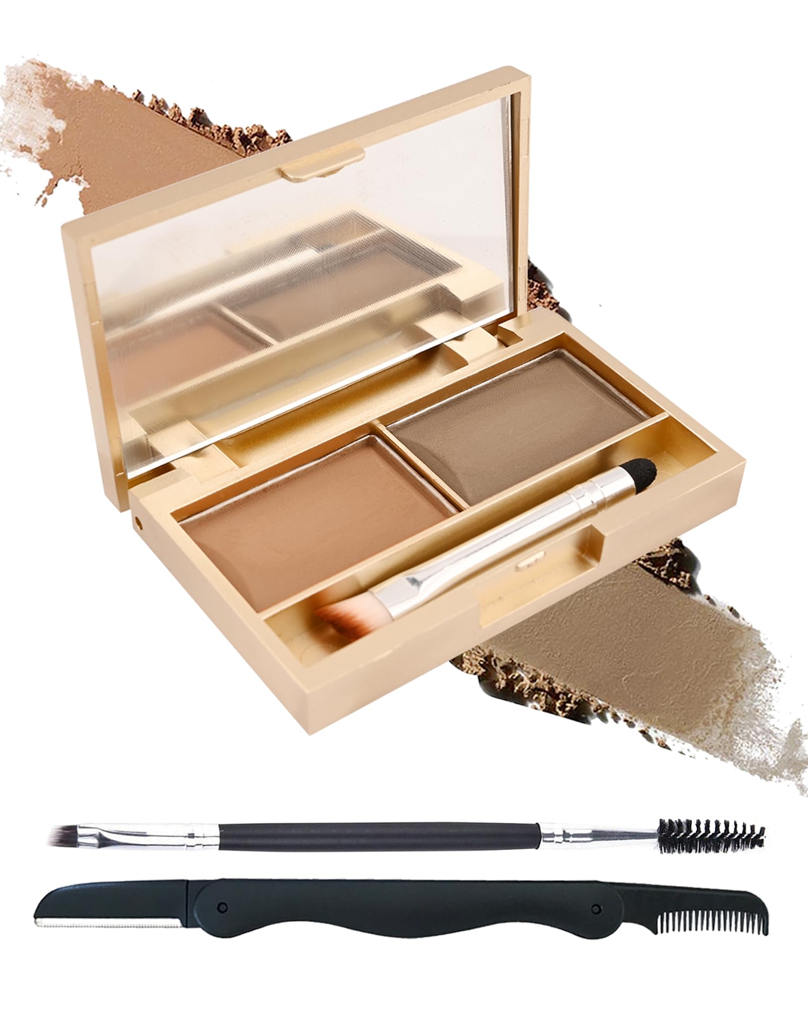 LYSdefeu front packaging showing compact palette and tools for easy travel