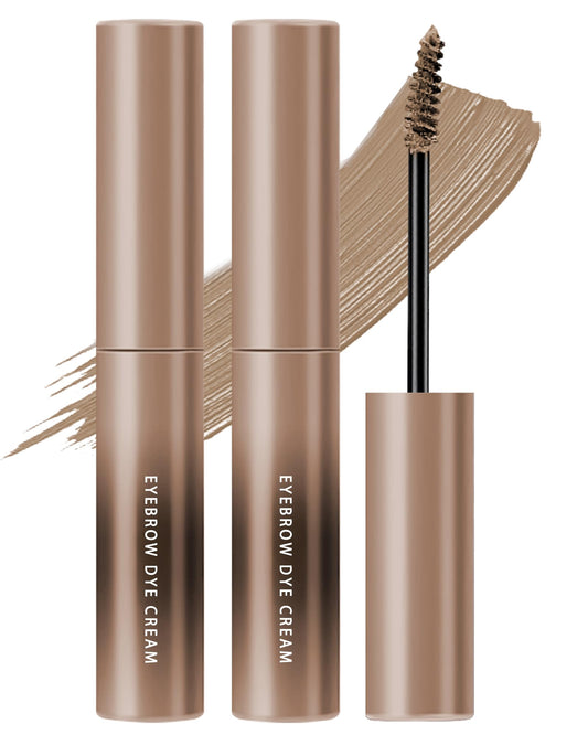 LYSdefeu front packaging showing two brow tint tubes and clear labeling for convenience