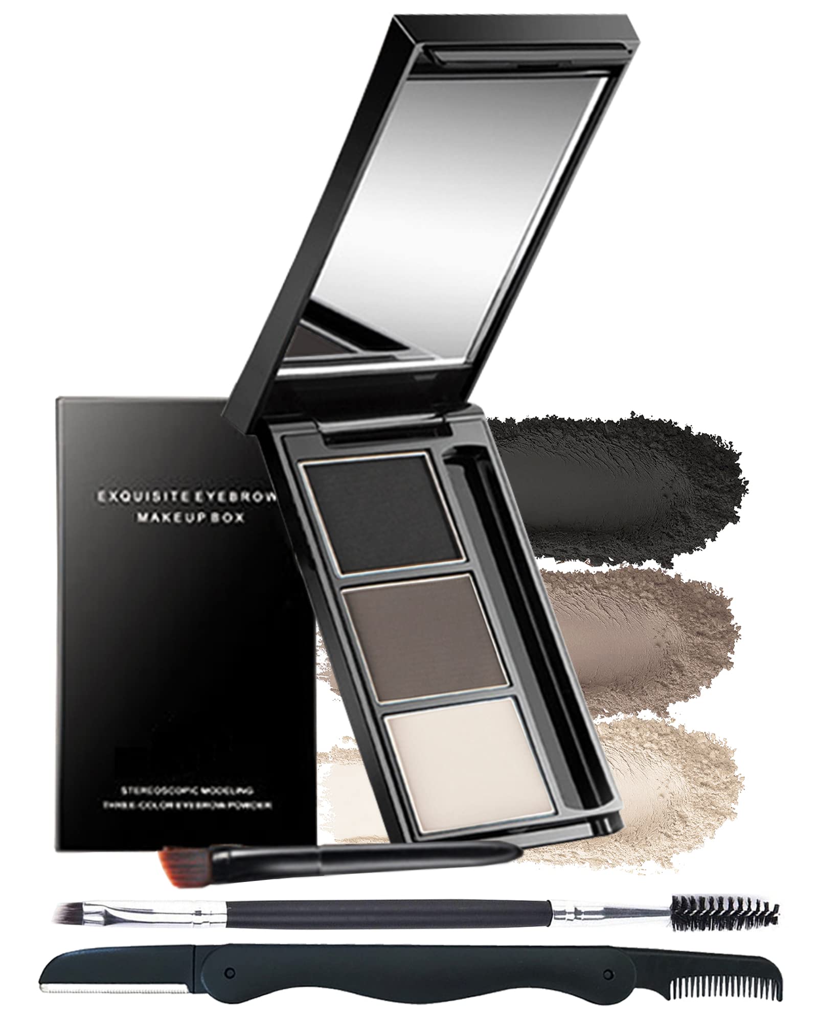 LYSdefeu front palette showing three shades for natural shaping