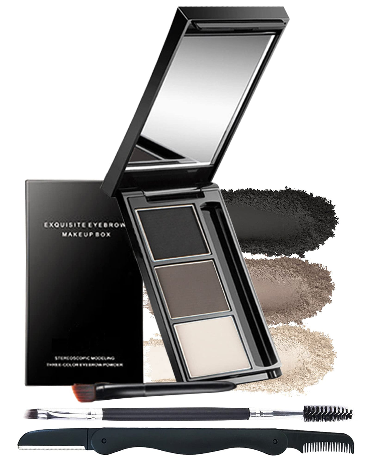 LYSdefeu front palette showing three shades for natural shaping