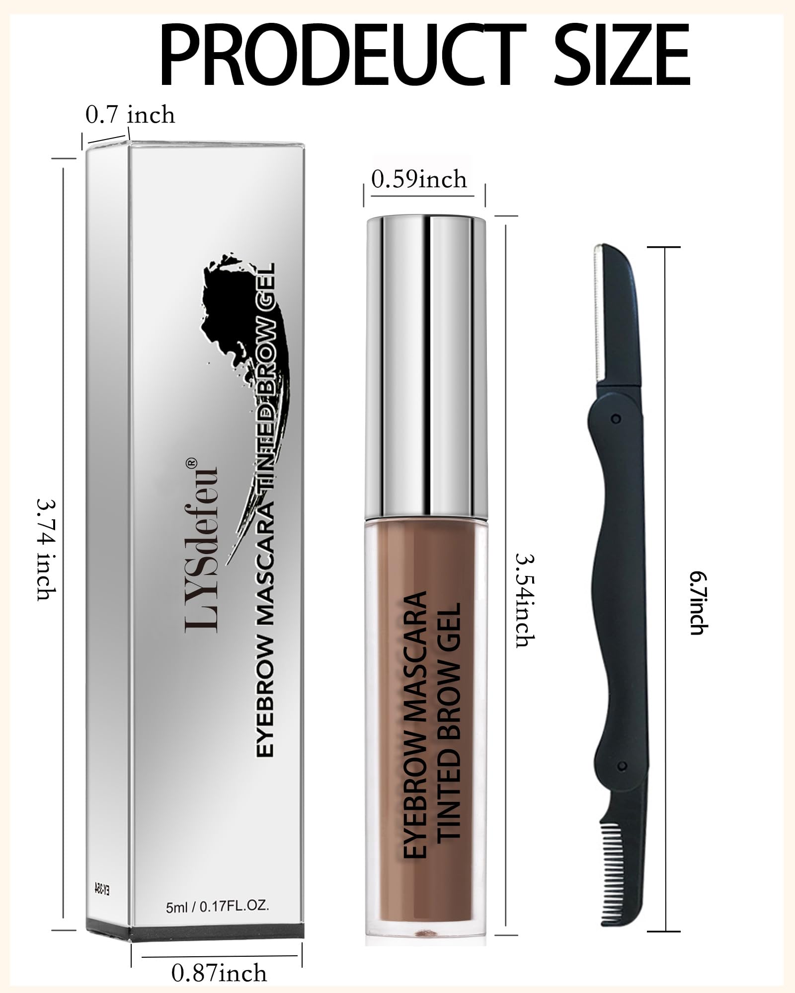LYSdefeu gel on vanity with brushes in lifestyle setting for grooming routine