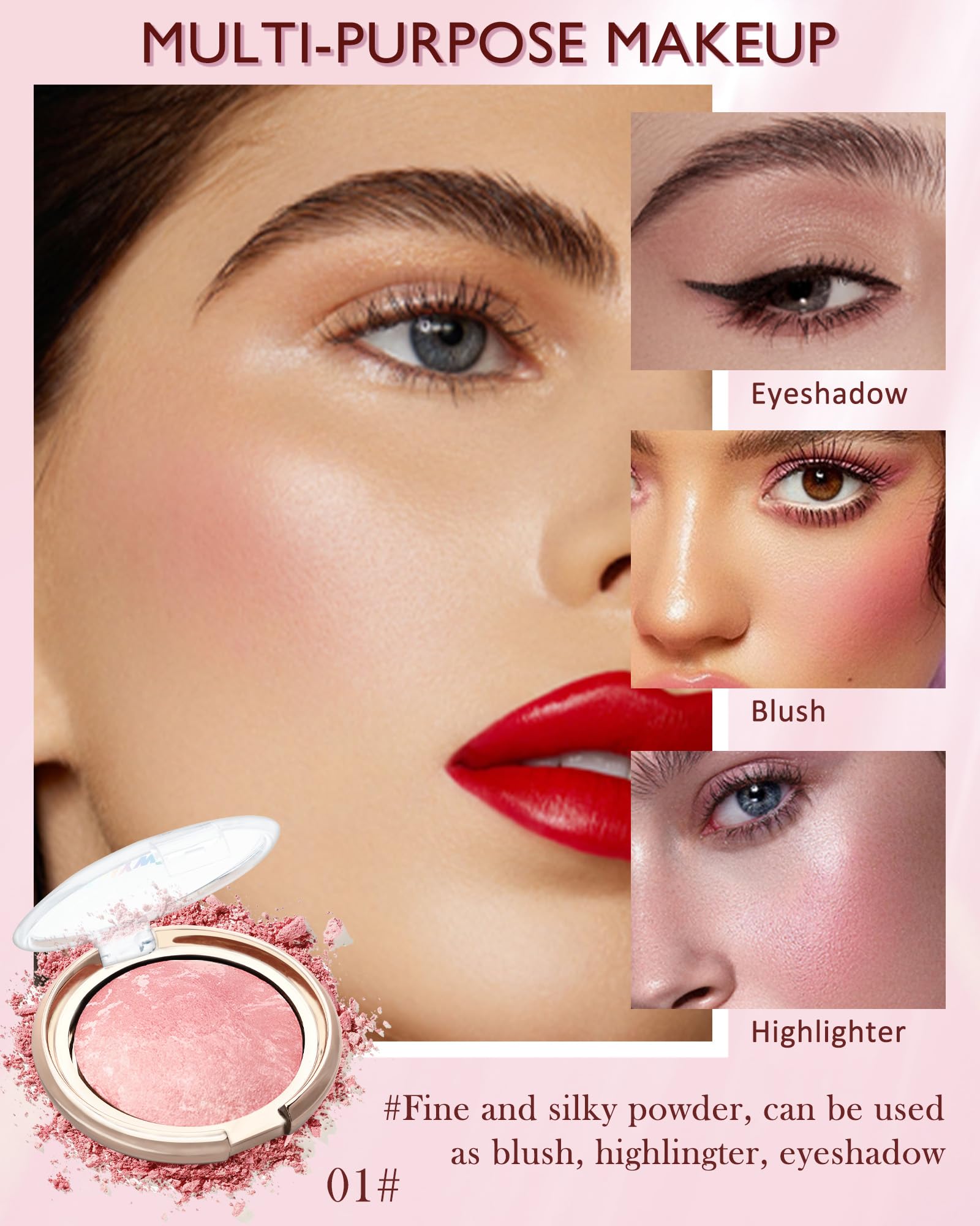 LYSdefeu marbleized pan close-up revealing shimmer veins for dimensional glow