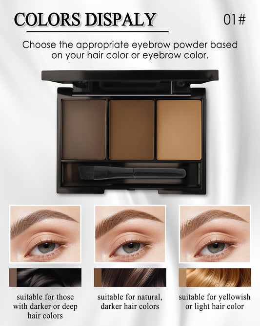LYSdefeu open palette with mirror and brushes for on-the-go touchups