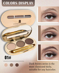 LYSdefeu open palette with three shades and mirror for tailored color matching