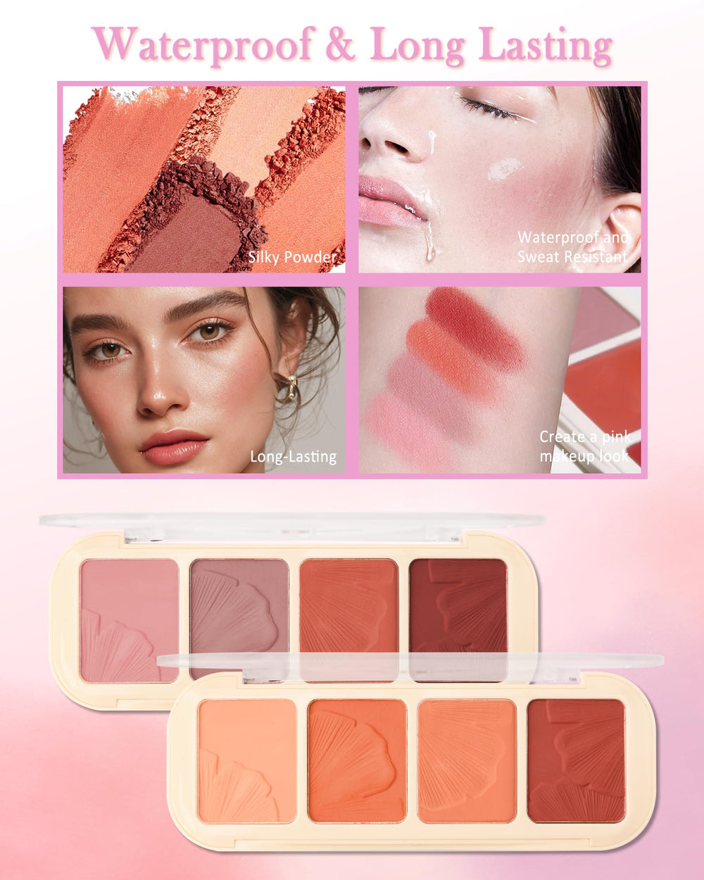 LYSdefeu swatch arm rose set demonstrating true-to-pan pigment and buildable wear
